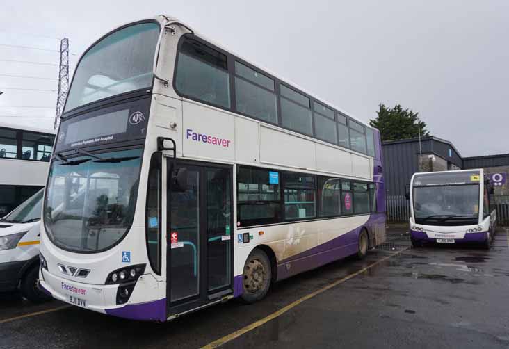 Faresaver Volvo B9TL Wright BJ11DVN & Optare Solo SR YJ66ANX